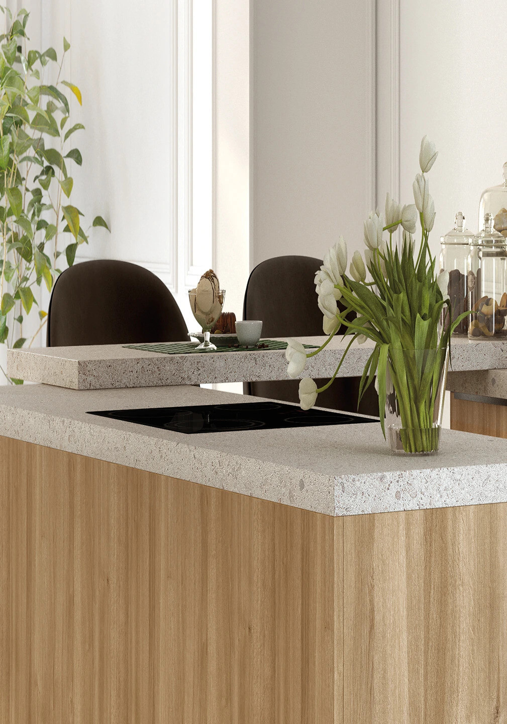 CASA Chêne Aurora et Bleu Intense